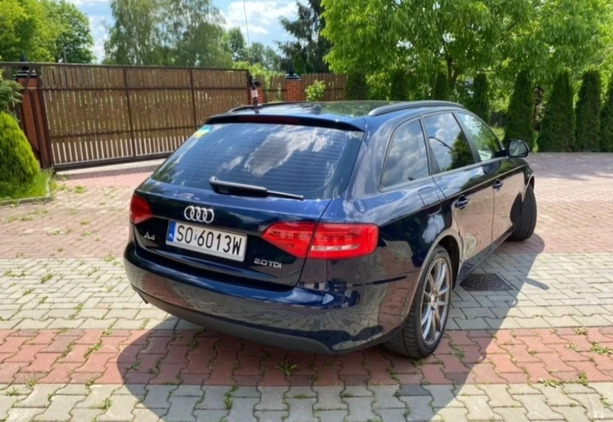 Audi A4 cena 27500 przebieg: 221000, rok produkcji 2009 z Rybnik małe 56